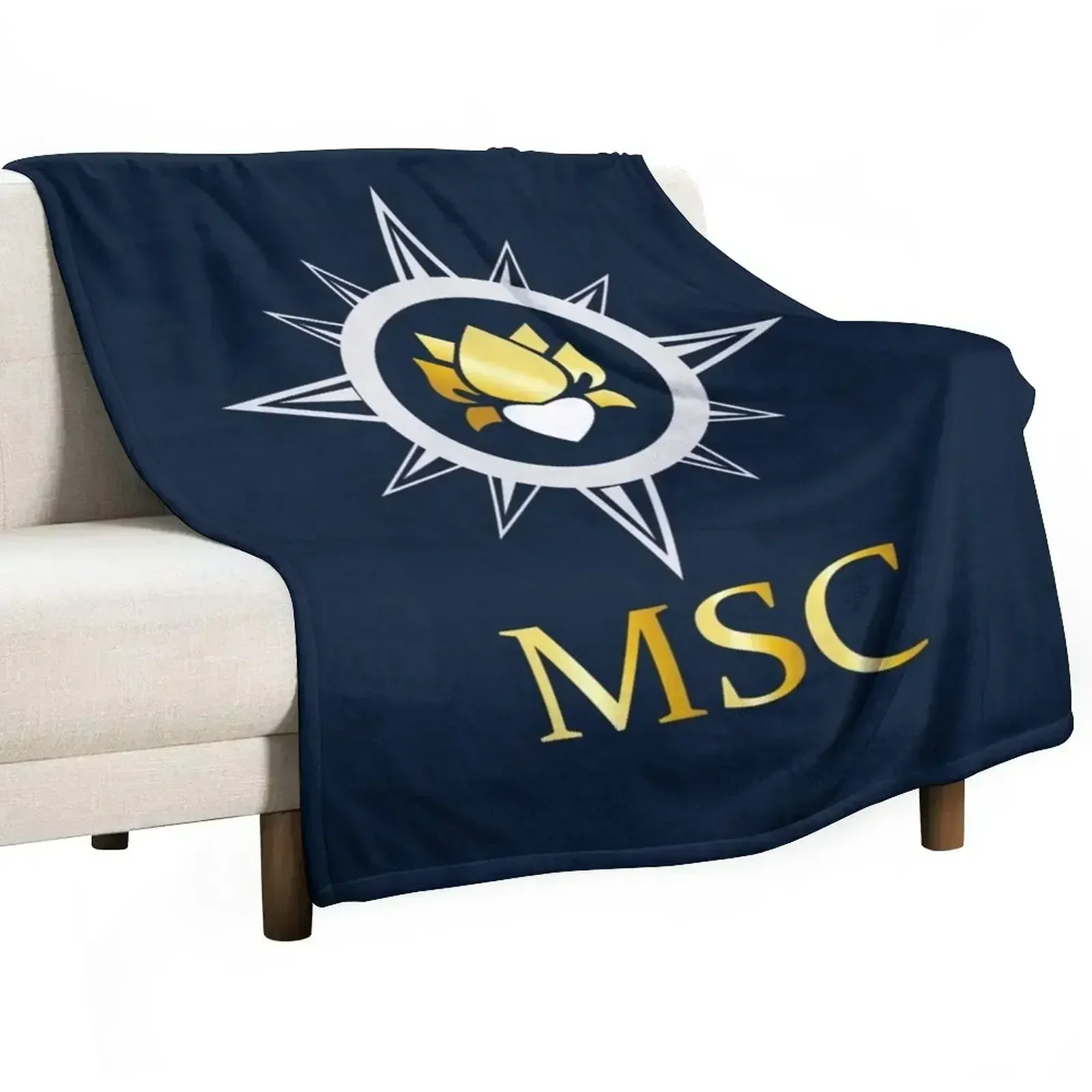 Vintage Yacht Fashion - msc yacht club Dekens en plaids