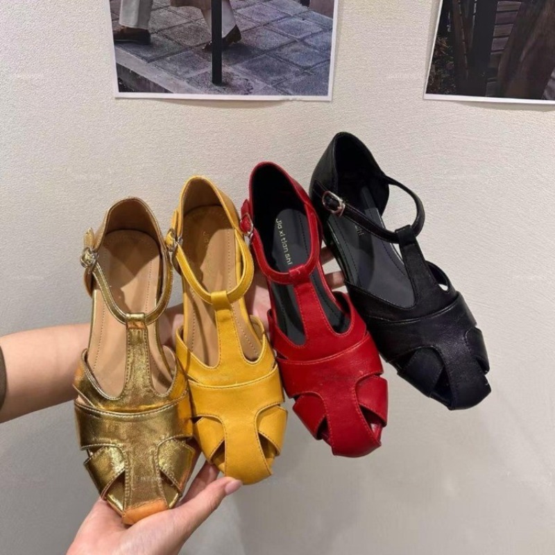Vintage Fashion Rome - 2026 Dames Zomersandalen Comfortabel Ademend Uitgeholde