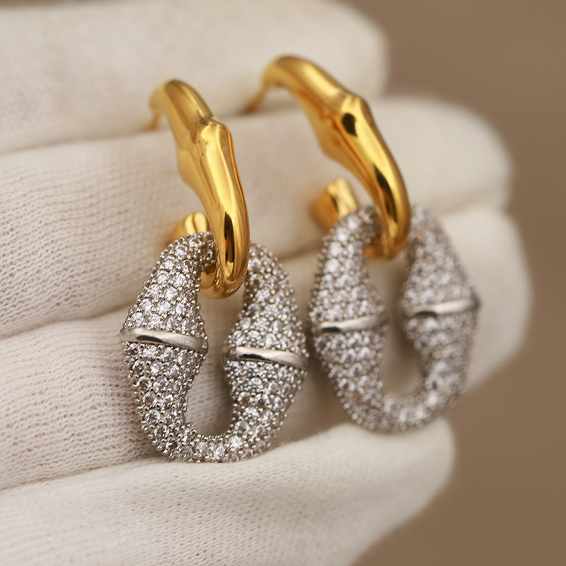 Vintage Fashion Jewelry Brands - Klassieke 316L roestvrijstalen metalen volledige kristallen