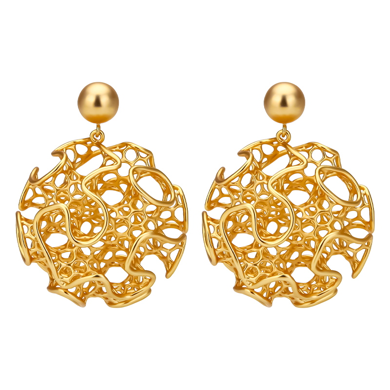 Vintage Fashion Websites - Ivog Ronde Vintage Oorbellen Voor Vrouwen