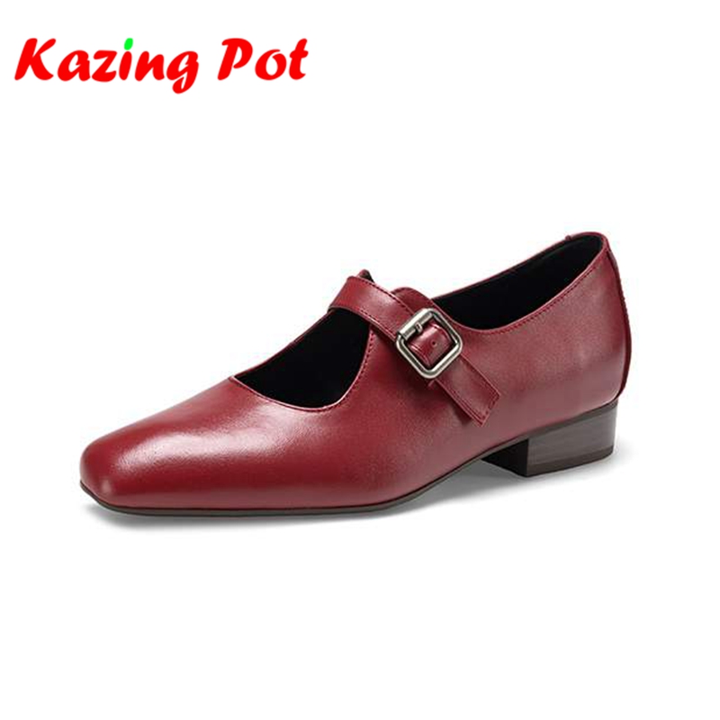 Vintage Fashion Rome - Krazing Pot Volnerfleer Ronde neus Lage