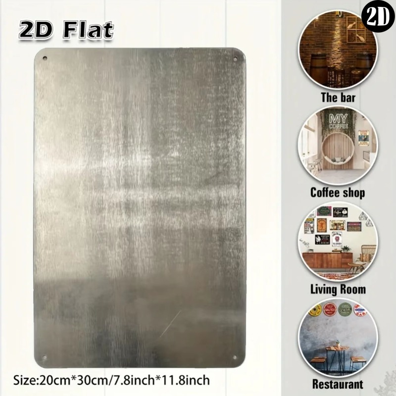 Vintage metalen bord mooie bru - Vintage Fashion Wall Art recensie en prijs