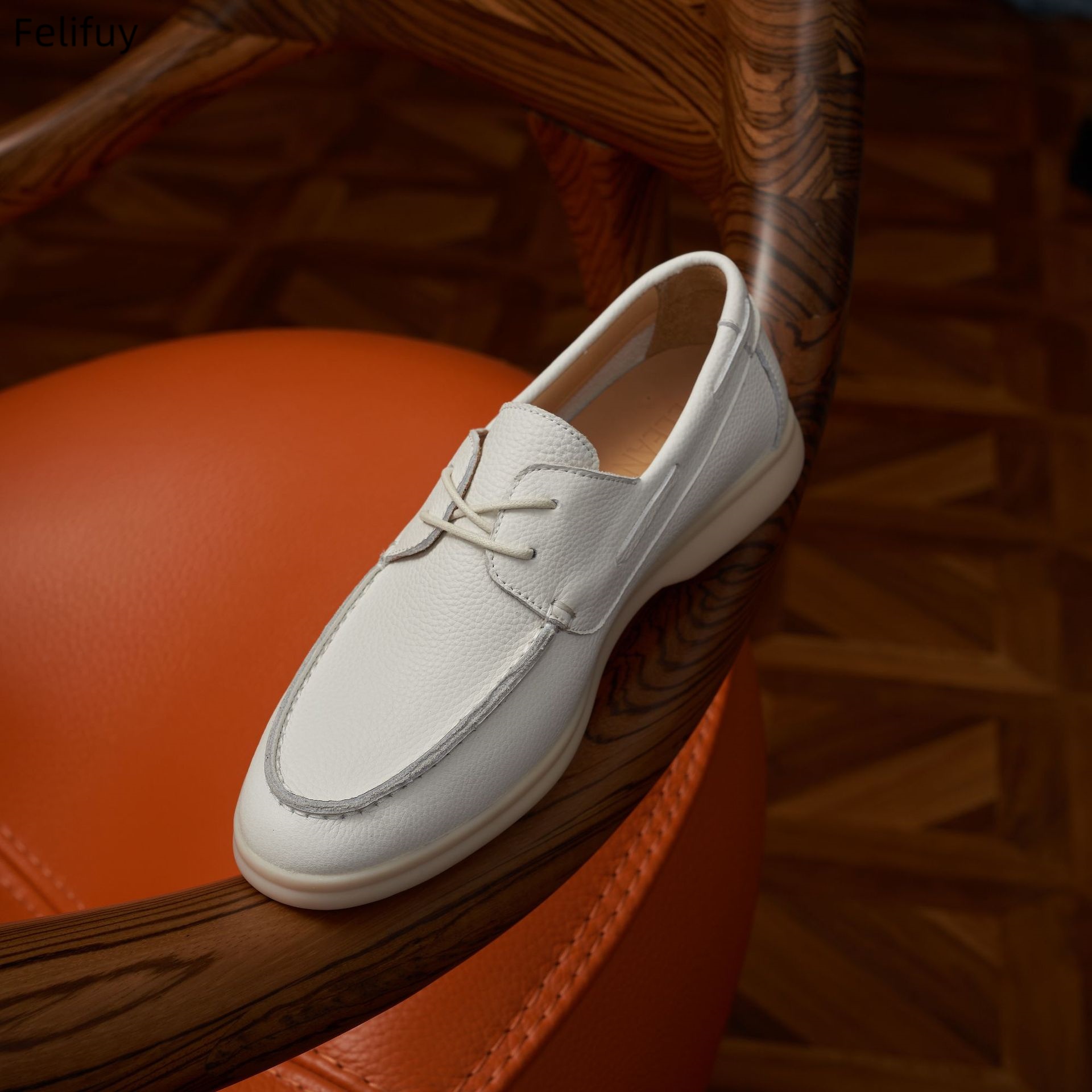 Handgemaakte lederen herenscho - Vintage Fashion Rome recensie en prijs