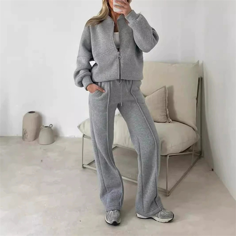 2025 Sweatshirt Tweedelig pak  - Wide Leg Trouser 70S recensie en prijs