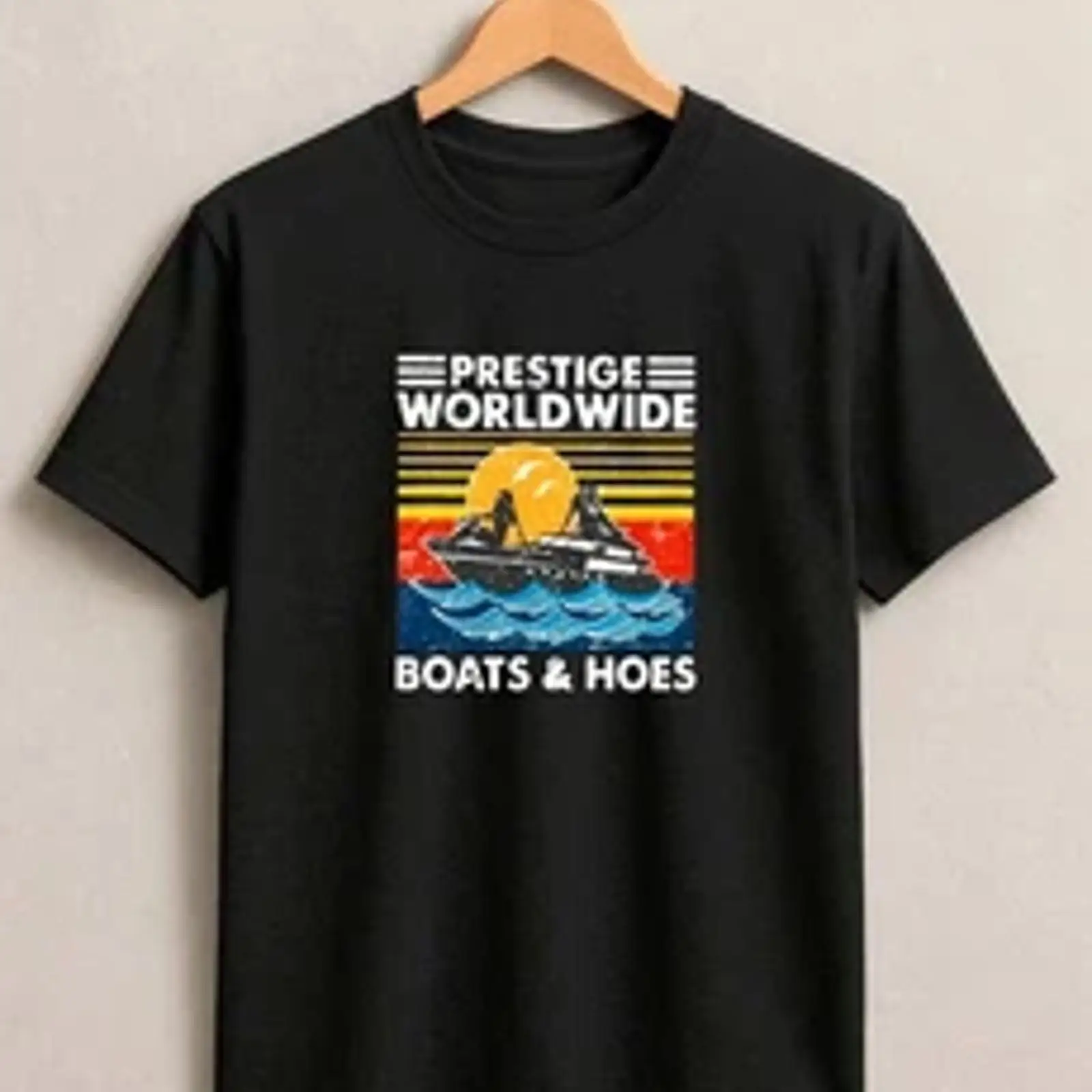 Retro Yacht Sunset T-shirt Boo - Vintage Yacht Fashion recensie en prijs