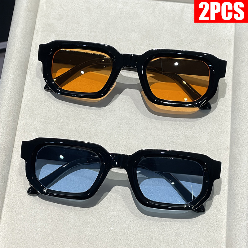 2/3PCS Vintage Rechthoek Frame - Vintage Fashion Glasses recensie en prijs