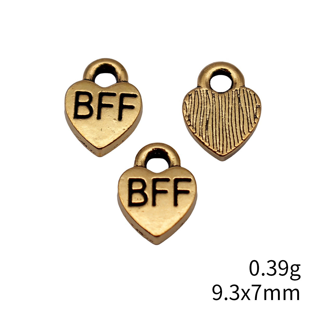 40 stuks 9,3x7mm antiek goudkl - Vintage Urban Fashion recensie en prijs