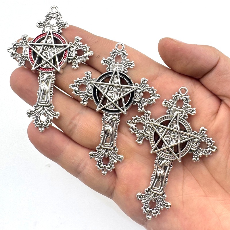 2 stuks 30x15mm Gothic Big Cro - Vintage Urban Fashion recensie en prijs
