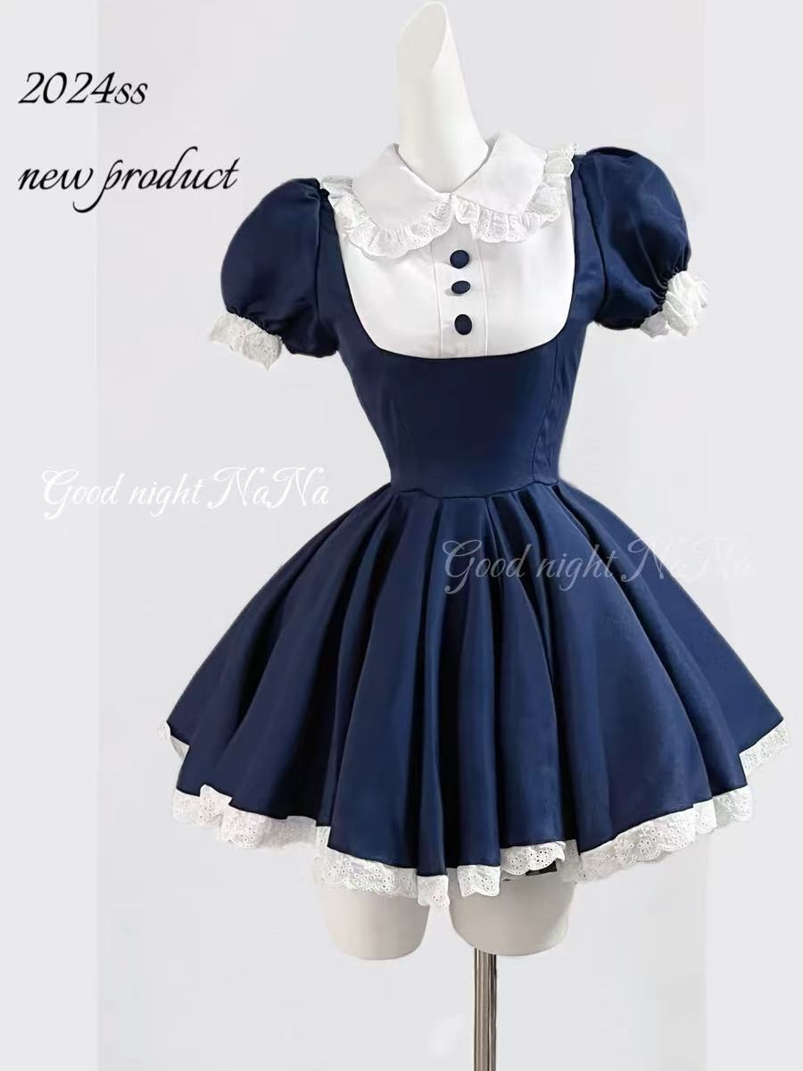 Gothic Zwart Lolita 3-delige J - Vintage Fashion Pieces recensie en prijs