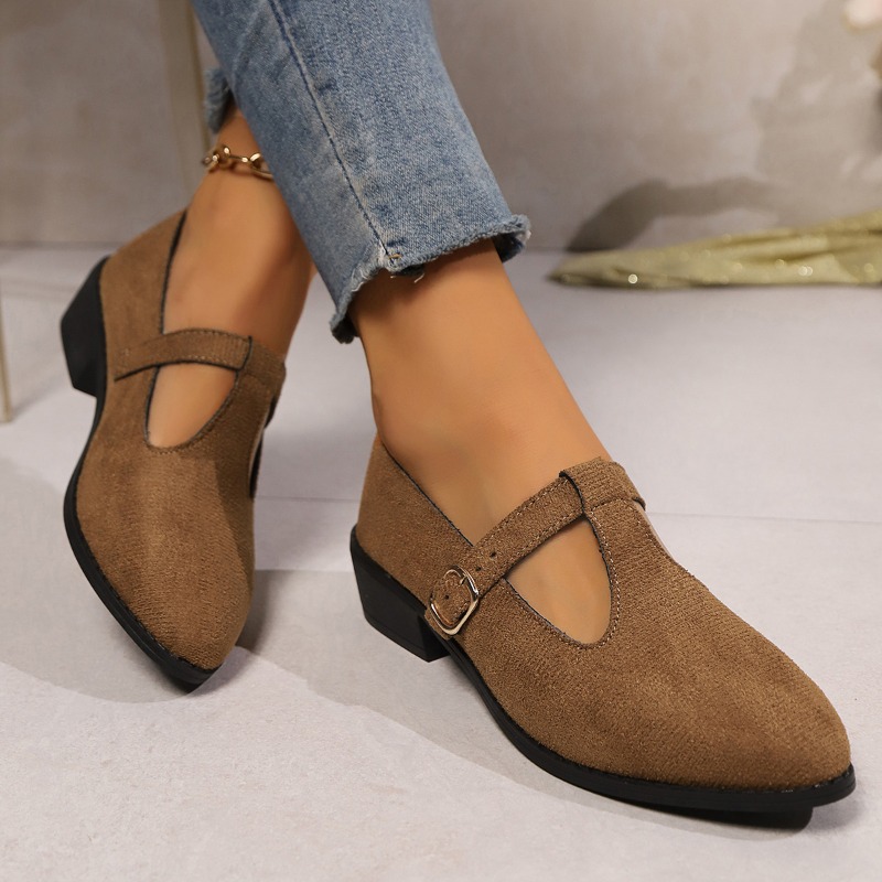 2025 Lente T-Strap Dikke Hakke - Vintage Fashion Rome recensie en prijs