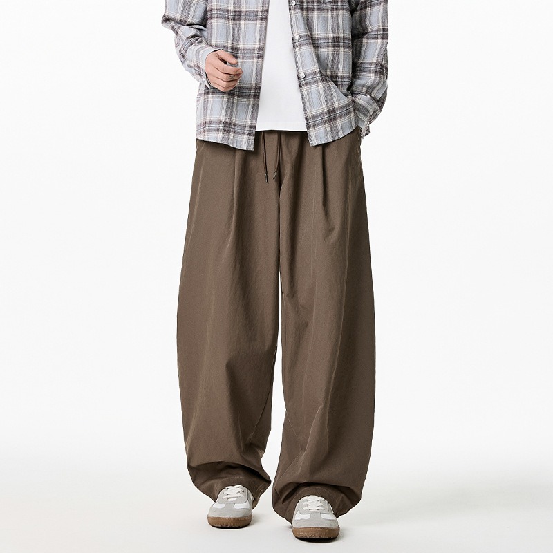 2026 Lente Herfst Mannen Casua - Wide Leg Trouser 70S recensie en prijs