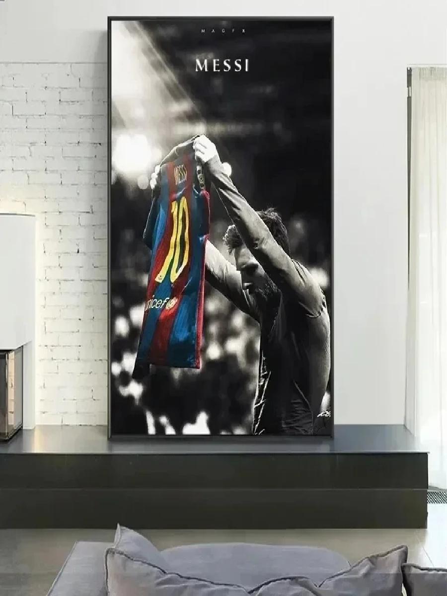 Lionel Messi Football Star Cla - Vintage Fashion Wall Art recensie en prijs
