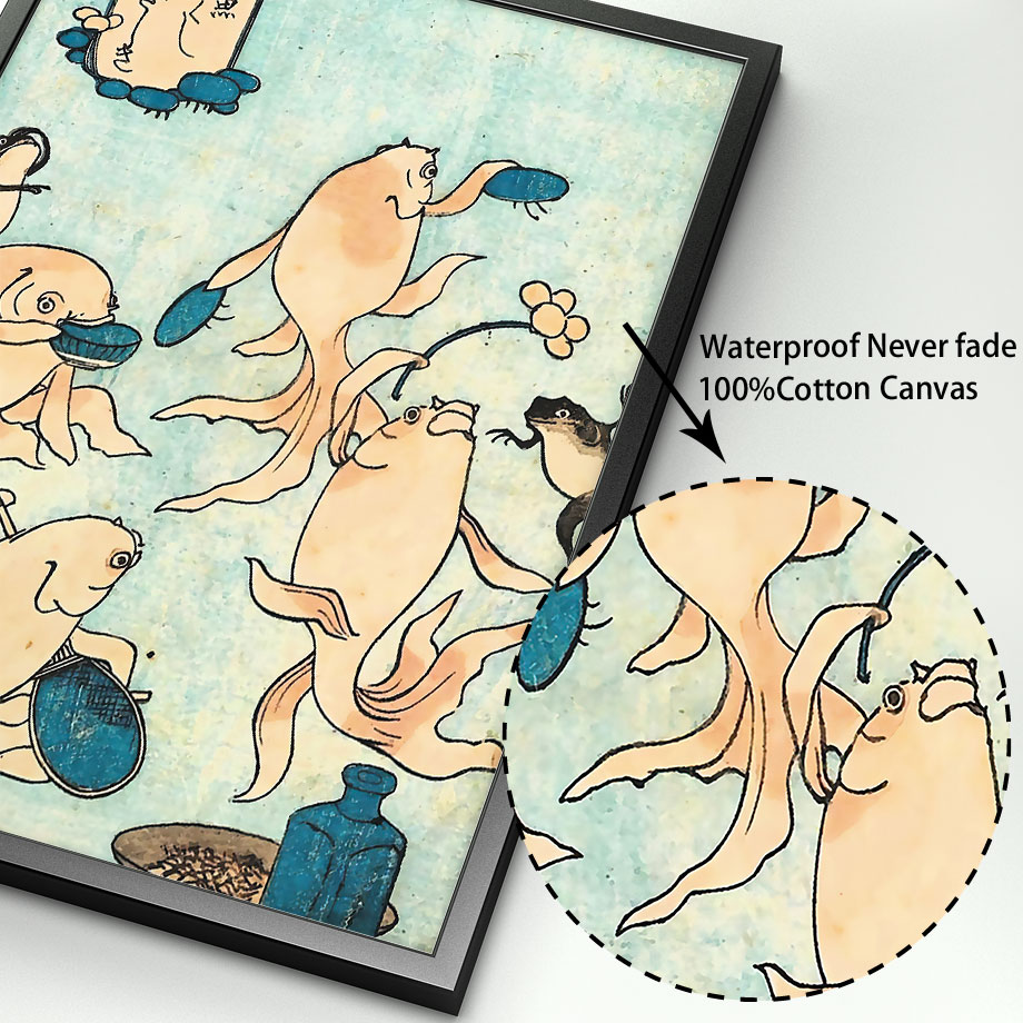 Hokusai Ohara Koson Japanse Ar - Vintage Fashion Wall Art recensie en prijs