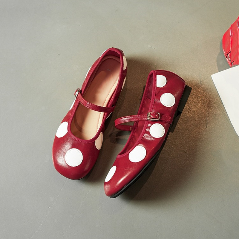 Vintage Polka Dot Mary Janes D - Vintage Fashion Rome recensie en prijs