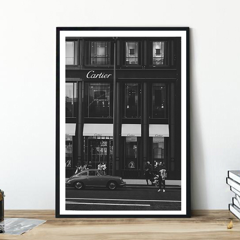 Europese straat canvas schilde - Vintage Fashion Photos recensie en prijs