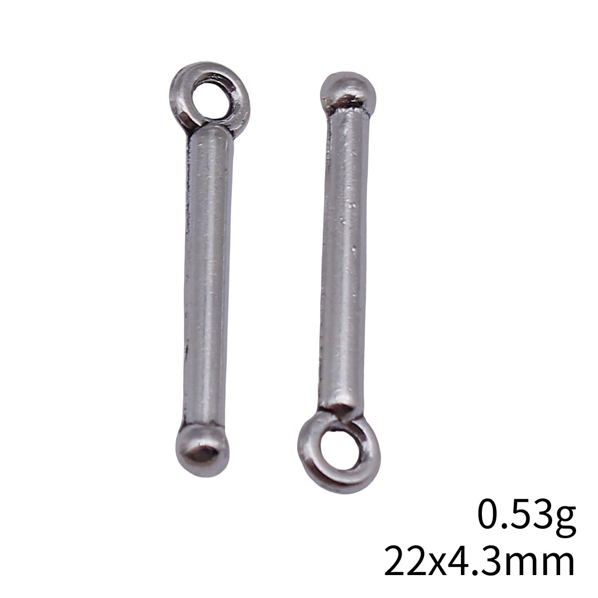 80 stks 22x4.3mm (0.87x0.17 in - Vintage Urban Fashion recensie en prijs