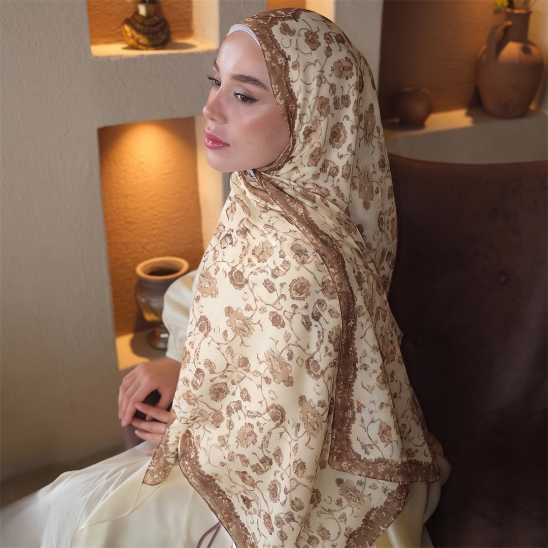 Vintage bloemenprint hijab zac - Vintage Outdoor Fashion recensie en prijs