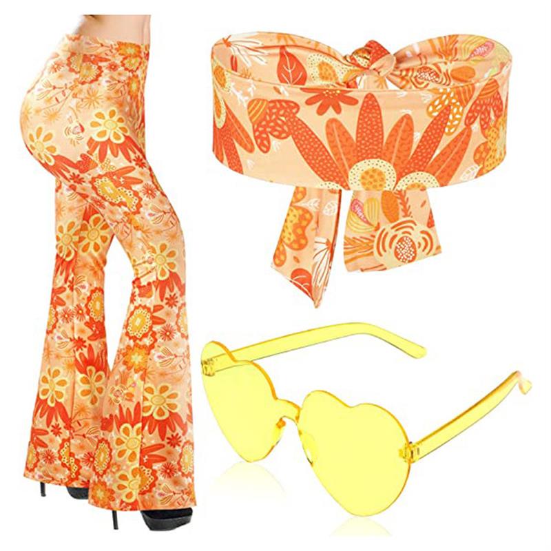 Bohemian print wijde broek Hal - Wide Leg Trouser 70S recensie en prijs